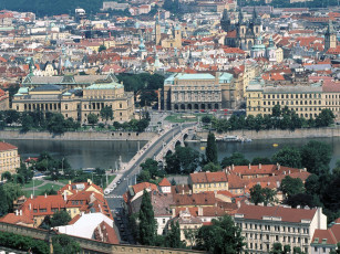 Картинка prague czech republic города прага Чехия