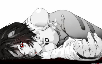 Картинка аниме evangelion