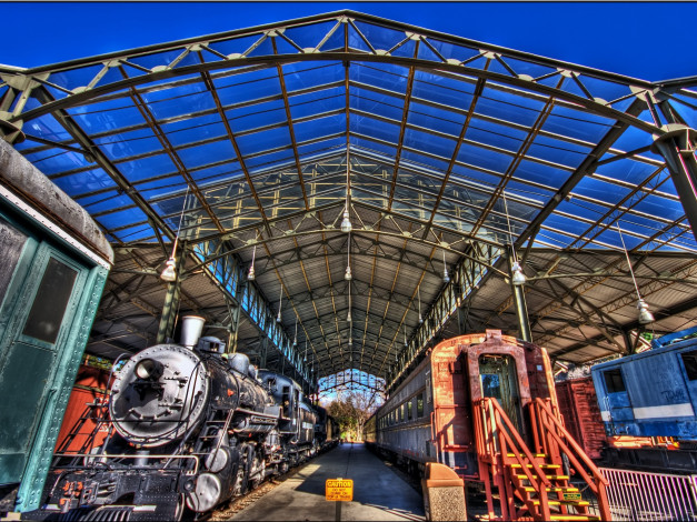 Обои картинки фото техника, поезда