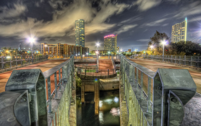 Обои картинки фото austin, tx, города, мосты