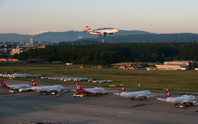 Обои картинки фото авиация, авиационный, пейзаж, креатив