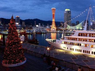 Картинка праздничные новогодние пейзажи