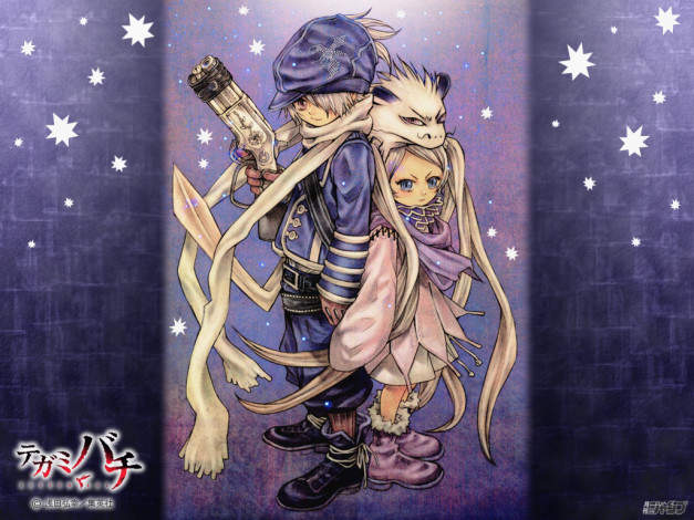 Обои картинки фото аниме, tegami, bachi