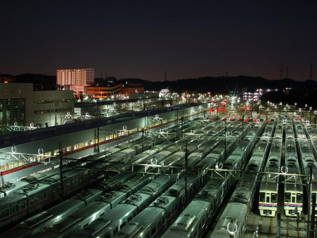 Обои картинки фото техника, электрички