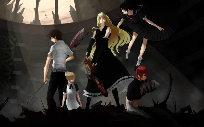 Обои картинки фото аниме, monster, princess