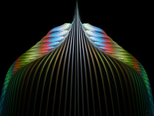 Картинка 3д графика fractal фракталы абстракция узор