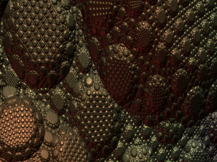 Картинка 3д графика fractal фракталы абстракция узор тёмный