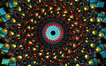 Картинка 3д графика fractal фракталы абстракция узор