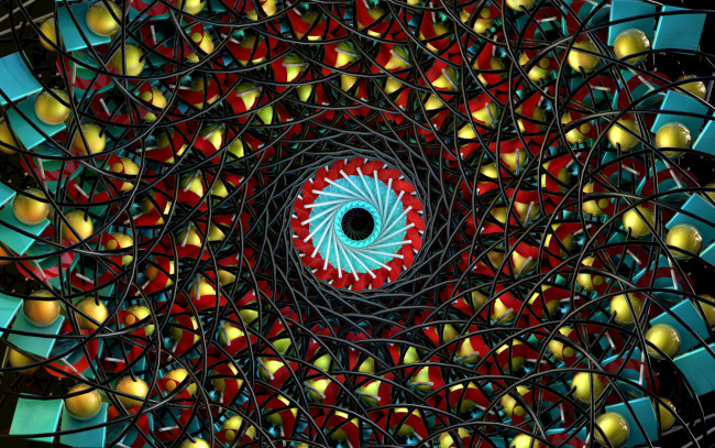 Обои картинки фото 3д, графика, fractal, фракталы, абстракция, узор