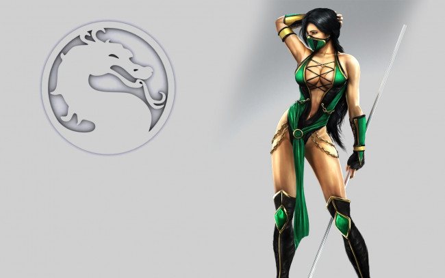 Обои картинки фото mortal, kombat, видео, игры, 2011, jade