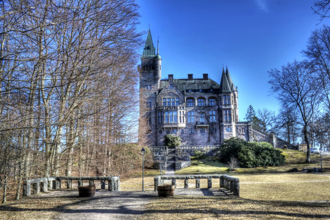 Обои картинки фото teleborg, castle, швеция, города, дворцы, замки, крепости, замок