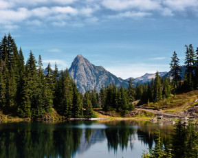 Картинка природа реки озера сша америка национальный парк