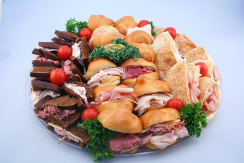 Картинка еда бутерброды +гамбургеры +канапе овощи зелень сыр колбаса ветчина