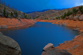 Картинка природа реки озера сша америка национальный парк