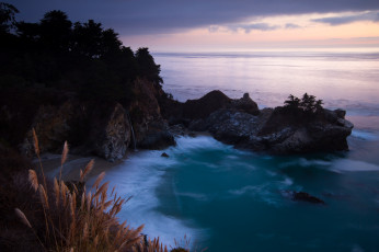 Картинка природа побережье калифорния сша