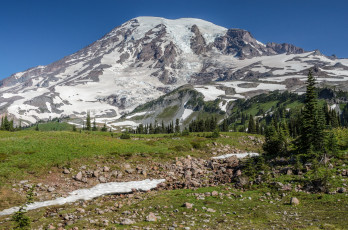 Картинка природа горы америка сша национальный парк