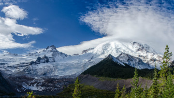 Картинка природа горы сша америка национальный парк