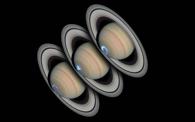 Обои картинки фото космос, арт, кольца, планеты