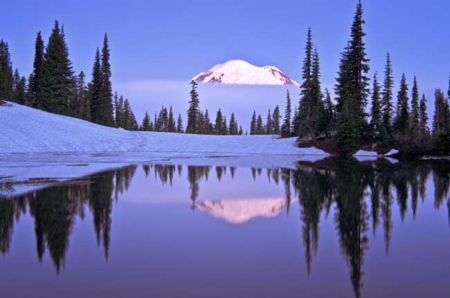 Обои картинки фото природа, реки, озера, америка, национальный, парк, сша