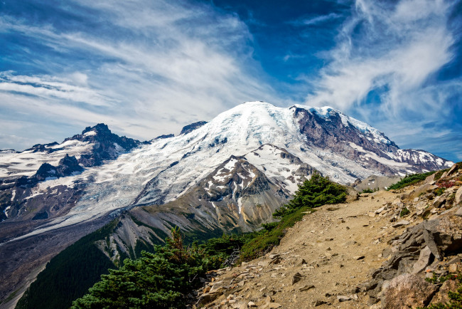 Обои картинки фото природа, горы, сша, национальный, парк, америка