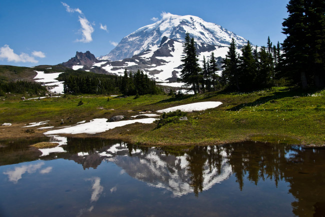 Обои картинки фото природа, реки, озера, сша, национальный, парк, америка