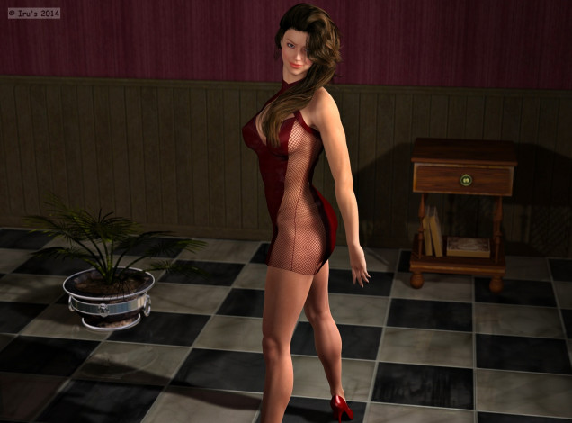 Обои картинки фото 3д графика, люди , people, фон, взгляд, девушка