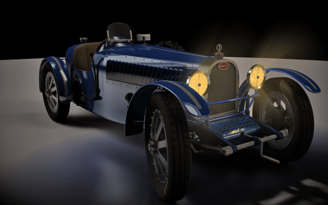 Обои картинки фото автомобили, 3д, фон, автомобиль, синий, фары