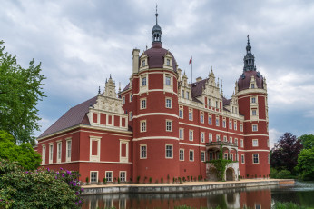 Картинка f& 252 rst+p& ckler+schloss+bad+muskau города замки+польши парк замок