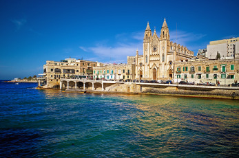 Картинка st +julian`s города -+католические+соборы +костелы +аббатства собор остров