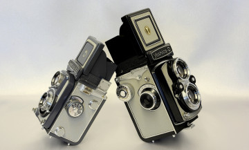 Картинка yashica-44-a+et+yashica-d бренды -+другое фотокамера