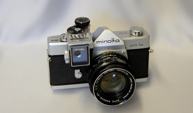 Обои картинки фото minolta sr-1s, бренды, бренды фотоаппаратов , разное, фотокамера