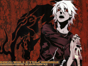 Картинка аниме dogs +bullets+&+carnage haine rammsteiner