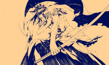 Картинка аниме dogs +bullets+&+carnage меч парень