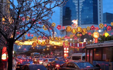 Картинка города сингапур+ сингапур весна дерево надписи