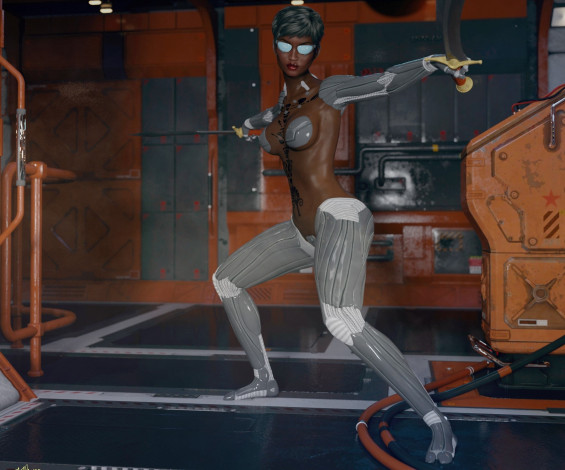 Обои картинки фото 3д графика, фантазия , fantasy, взгляд, девушка, фон