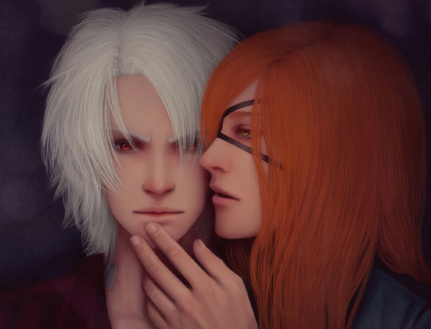 Обои картинки фото аниме, dogs,  bullets & carnage, realistic, haine, rammsteiner, badou, nails