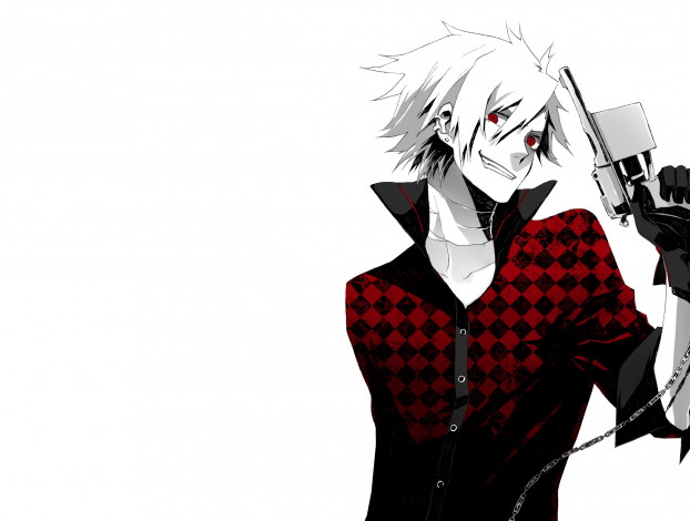 Обои картинки фото аниме, dogs,  bullets & carnage, haine, rammsteiner