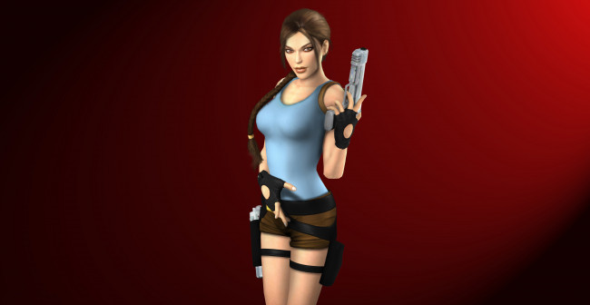 Обои картинки фото 3д графика, амазонки , amazon, фон, девушка, взгляд, пистолет