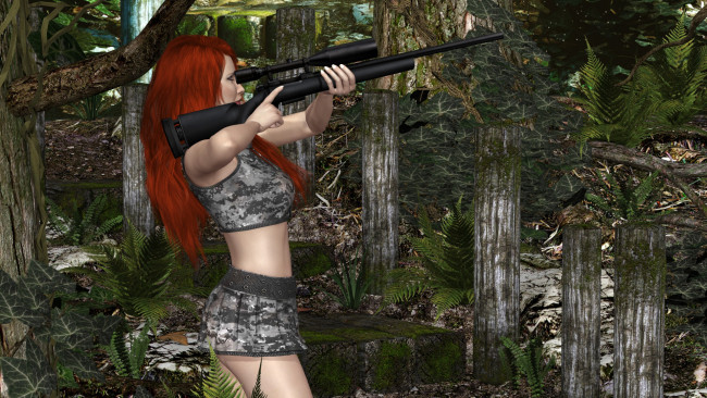 Обои картинки фото 3д графика, люди , people, девушка, взгляд, фон