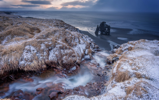 Обои картинки фото природа, побережье, туман, берег, море