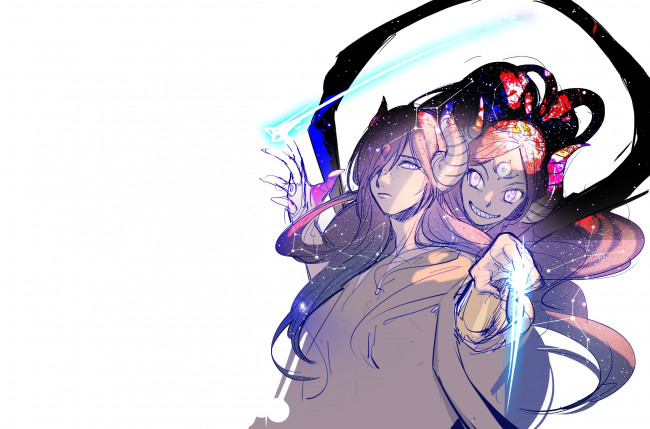 Обои картинки фото аниме, magi the labyrinth of magic, магия, демоны