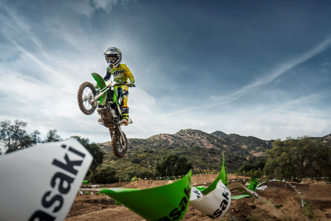 Обои картинки фото спорт, мотокросс, скорость, гонки