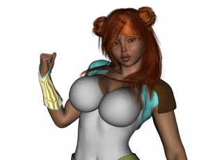 Картинка 3д+графика люди+ people фон взгляд девушка