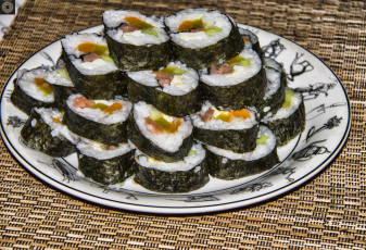 Картинка еда рыба +морепродукты +суши +роллы снедь