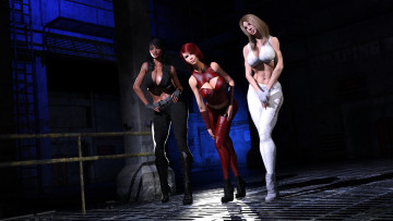 Картинка 3д+графика фантазия+ fantasy девушки фон взгляд униформа