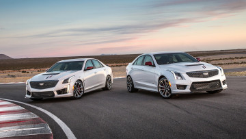 обоя cadillac ats-v and cts-v championship editions 2018, автомобили, cadillac, ats-v, cts-v, championship, editions, 2018