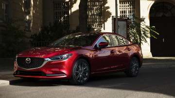 Картинка mazda+6+2018 автомобили mazda вишнёвая 2018 6
