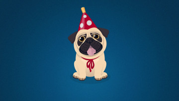 Картинка праздничные векторная+графика+ новый+год минимализм зима новый год настроение собака праздник собаки 2018