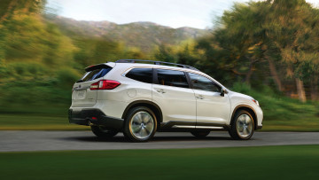 Картинка subaru+ascent+2019 автомобили subaru ascent 2019 внедорожник белый