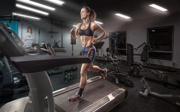 Картинка спорт фитнес девушка